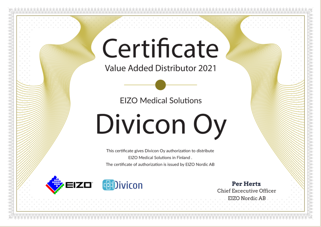 Divicon on Eizon virallinen ja sertifioitu Medical tuotteiden jakelija ...