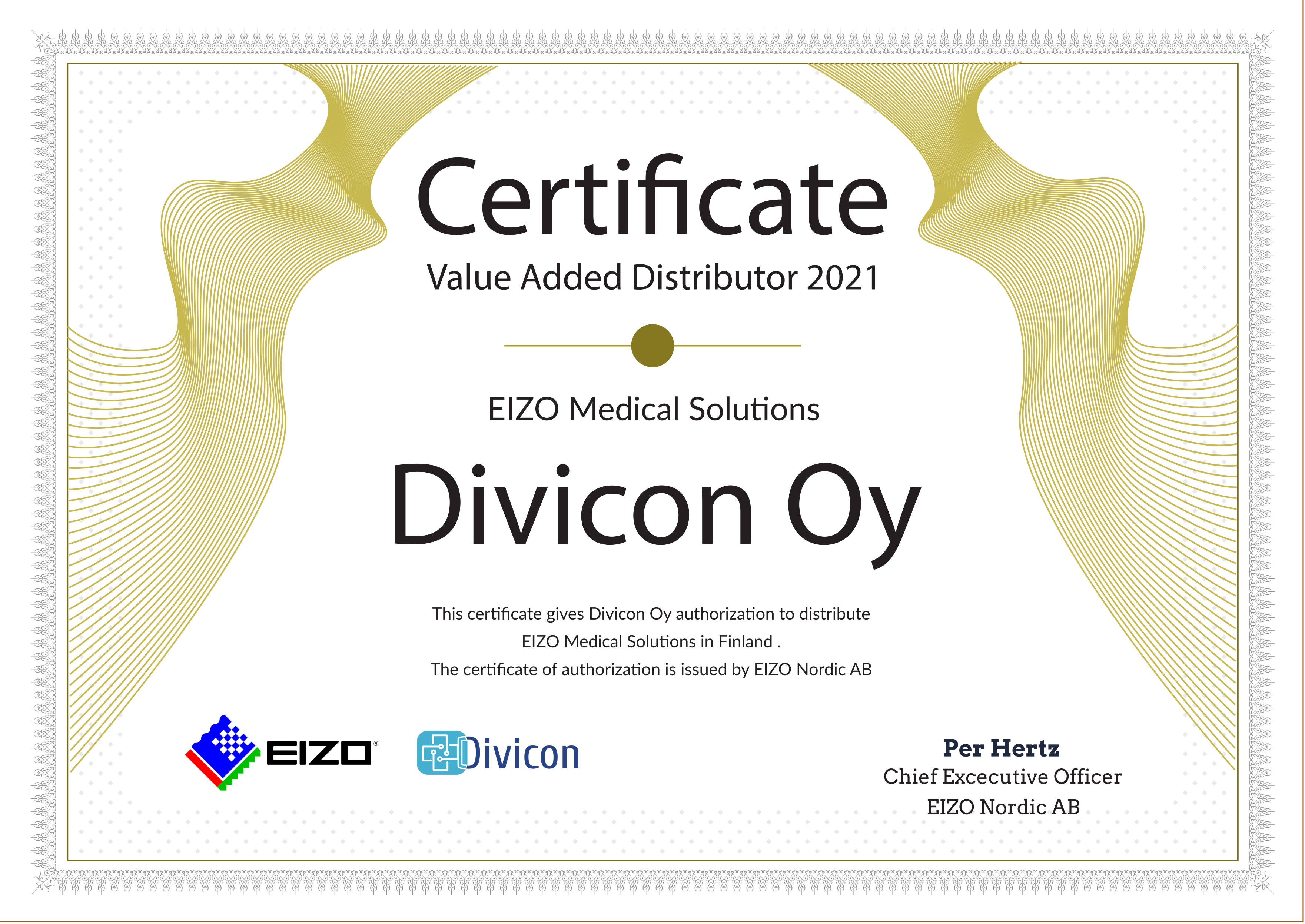 Divicon Oy, Eizon virallinen ja sertifioitu jakelija ja teknologiaumppani.